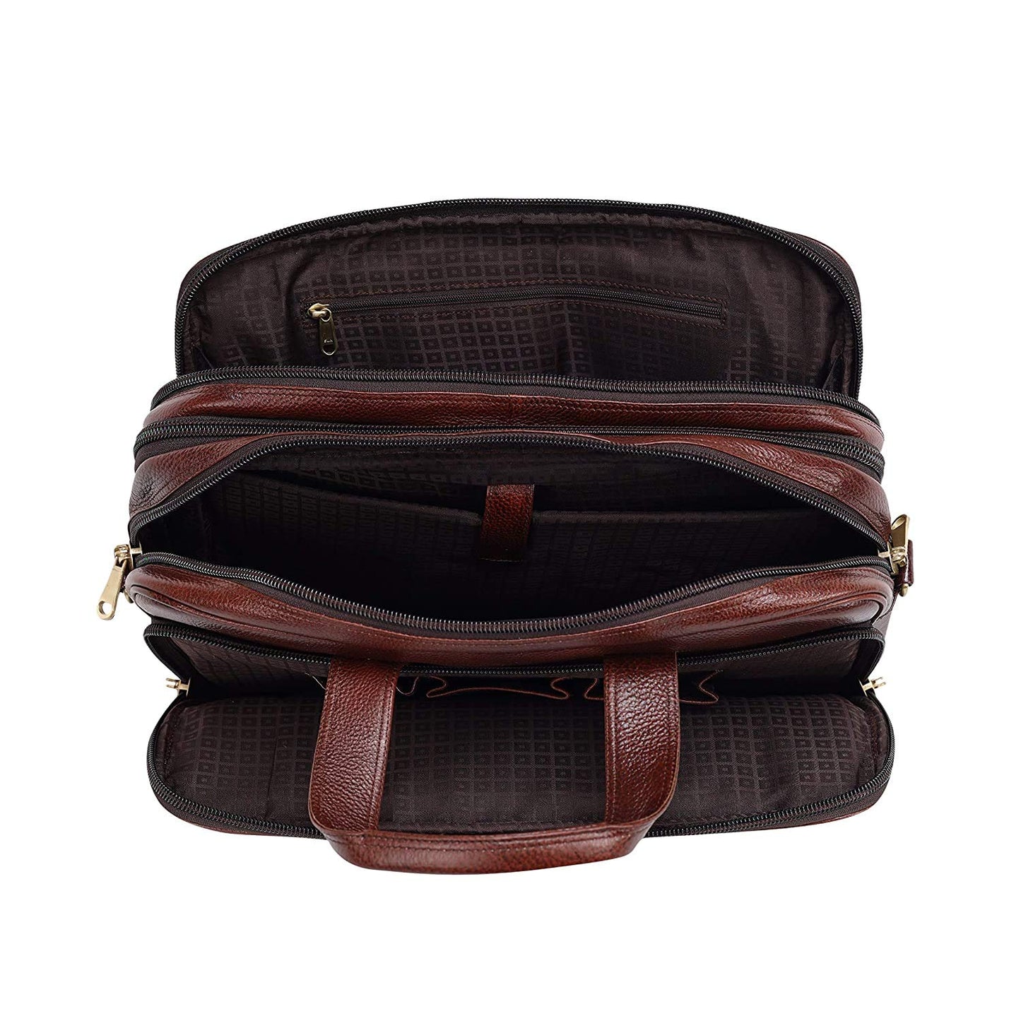 Premium Leather Office & Messenger Bag LB005 - Leather Safari