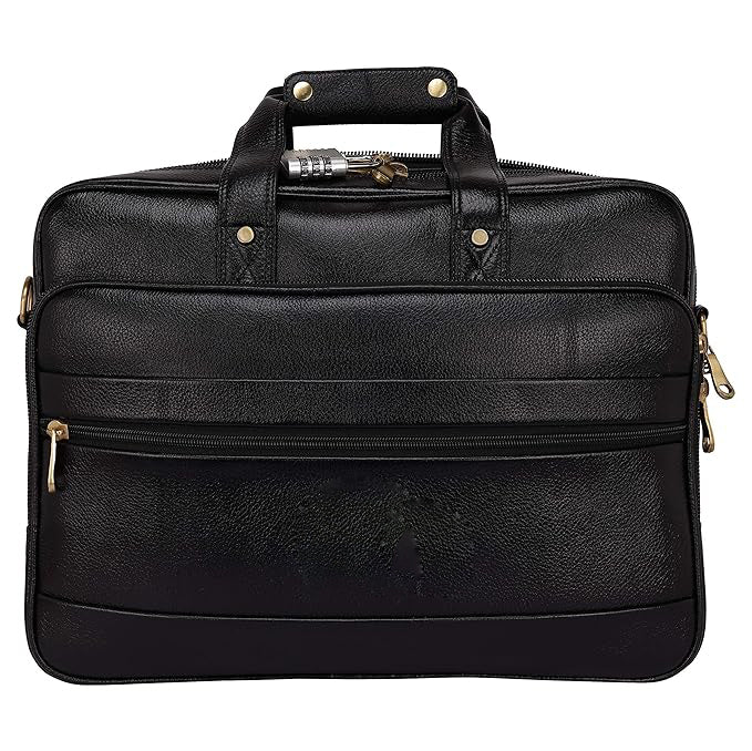 Premium Leather Office & Messenger Bag LB004 - Leather Safari