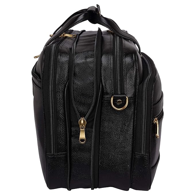 Premium Leather Office & Messenger Bag LB004 - Leather Safari