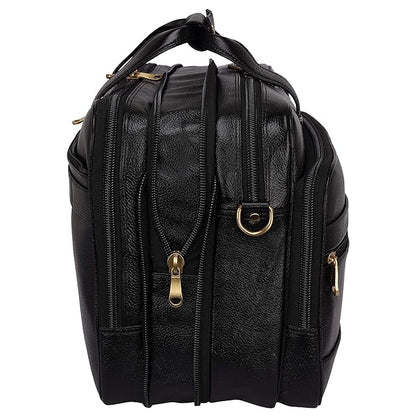 Premium Leather Office & Messenger Bag LB004 - Leather Safari