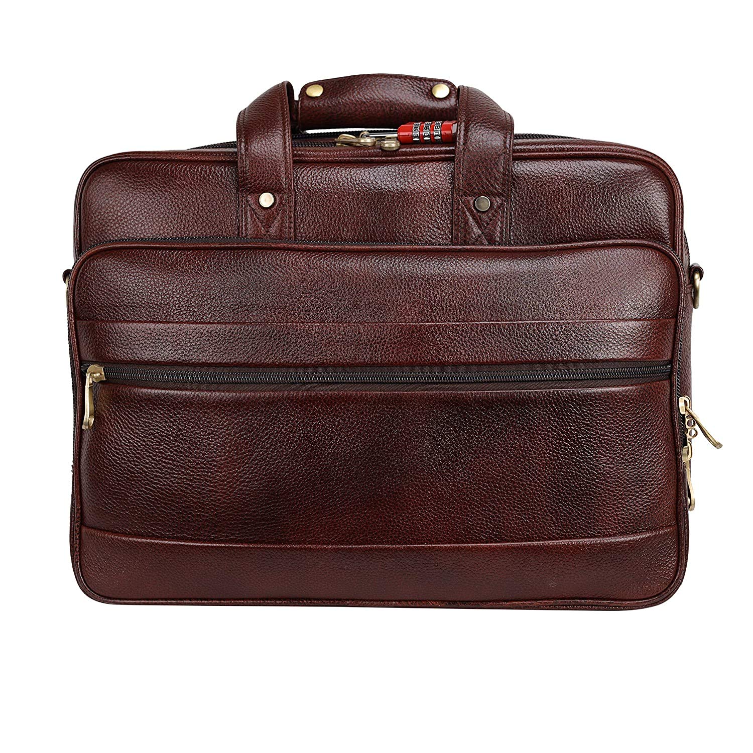 Premium Leather Office & Messenger Bag LB005 - Leather Safari