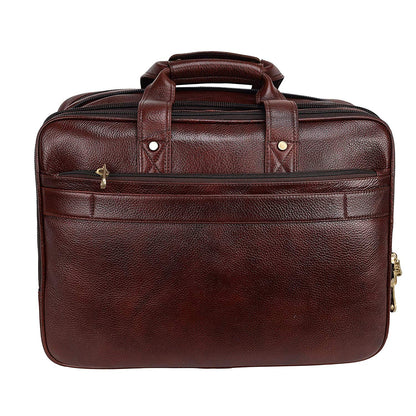 Premium Leather Office & Messenger Bag LB005 - Leather Safari