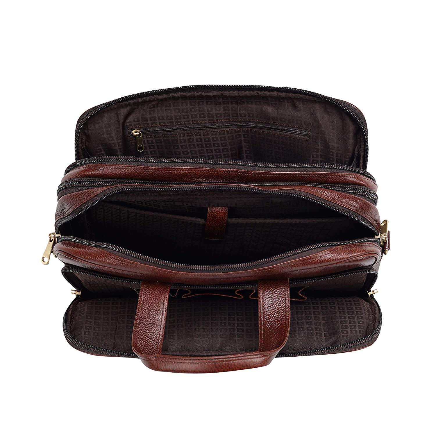 Premium Leather Office & Messenger Bag LB005 - Leather Safari