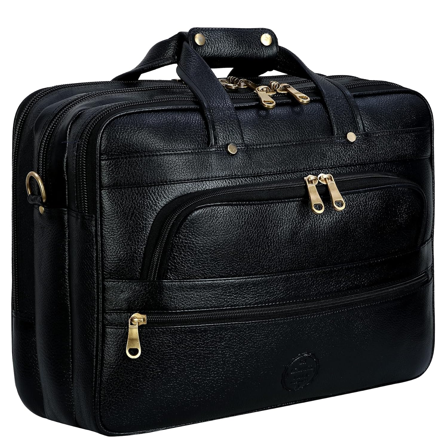 Premium Leather Office & Messenger Bag LB010 - Leather Safari